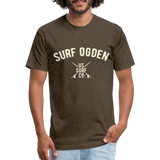 SURF OGDEN Vintage T-Shirt - heather espresso