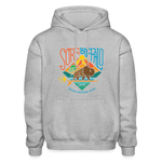 SURF the BUFFALO Adult Hoodie - heather gray