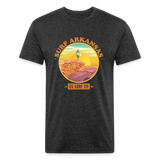 SURF ARKANSAS Hawksbill Edition T-Shirt - heather black