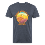 SURF ARKANSAS Hawksbill Edition T-Shirt - heather navy