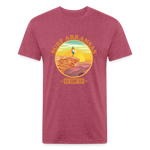 SURF ARKANSAS Hawksbill Edition T-Shirt - heather burgundy