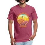 SURF ARKANSAS Hawksbill Edition T-Shirt - heather burgundy