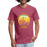 SURF ARKANSAS Hawksbill Edition T-Shirt - heather burgundy