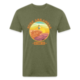 SURF ARKANSAS Hawksbill Edition T-Shirt - heather military green