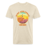 SURF ARKANSAS Hawksbill Edition T-Shirt - heather cream