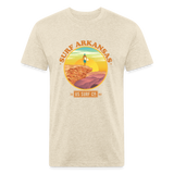 SURF ARKANSAS Hawksbill Edition T-Shirt - heather cream