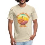 SURF ARKANSAS Hawksbill Edition T-Shirt - heather cream