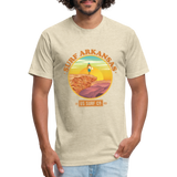 SURF ARKANSAS Hawksbill Edition T-Shirt - heather cream