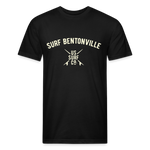 SURF BENTONVILLE Vintage T-Shirt - black