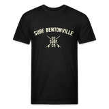 SURF BENTONVILLE Vintage T-Shirt - black