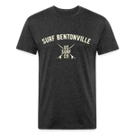 SURF BENTONVILLE Vintage T-Shirt - heather black