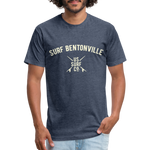 SURF BENTONVILLE Vintage T-Shirt - heather navy