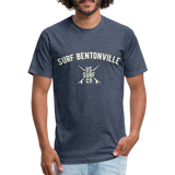 SURF BENTONVILLE Vintage T-Shirt - heather navy