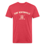 SURF BENTONVILLE Vintage T-Shirt - heather red