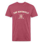 SURF BENTONVILLE Vintage T-Shirt - heather burgundy
