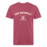 SURF BENTONVILLE Vintage T-Shirt - heather burgundy