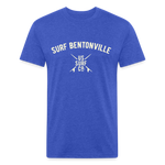 SURF BENTONVILLE Vintage T-Shirt - heather royal