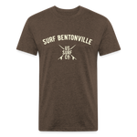 SURF BENTONVILLE Vintage T-Shirt - heather espresso