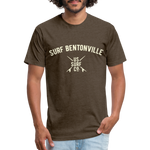 SURF BENTONVILLE Vintage T-Shirt - heather espresso