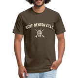 SURF BENTONVILLE Vintage T-Shirt - heather espresso