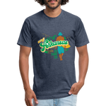 SURF ARKANSAS T-Shirt - heather navy