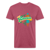 SURF ARKANSAS T-Shirt - heather burgundy