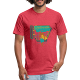 SURF BENTONVILLE T-Shirt - heather red