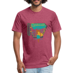 SURF BENTONVILLE T-Shirt - heather burgundy