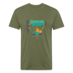 SURF BENTONVILLE T-Shirt - heather military green