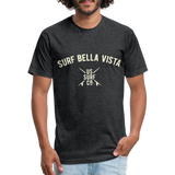 SURF BELLA VISTA Vintage T-Shirt - heather black