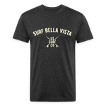 SURF BELLA VISTA Vintage T-Shirt - heather black