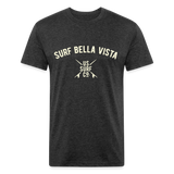 SURF BELLA VISTA Vintage T-Shirt - heather black