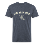 SURF BELLA VISTA Vintage T-Shirt - heather navy