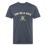SURF BELLA VISTA Vintage T-Shirt - heather navy
