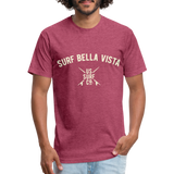 SURF BELLA VISTA Vintage T-Shirt - heather burgundy