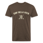 SURF BELLA VISTA Vintage T-Shirt - heather espresso