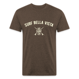 SURF BELLA VISTA Vintage T-Shirt - heather espresso