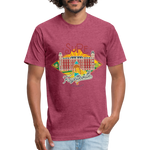 SURF FAYETTEVILLE T-Shirt - heather burgundy