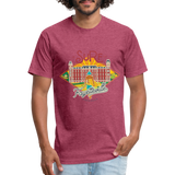 SURF FAYETTEVILLE T-Shirt - heather burgundy