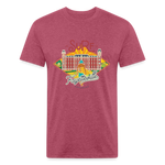 SURF FAYETTEVILLE T-Shirt - heather burgundy