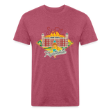 SURF FAYETTEVILLE T-Shirt - heather burgundy