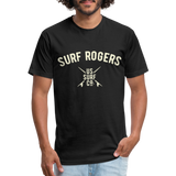 SURF ROGERS Vintage T-Shirt - black