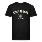 SURF ROGERS Vintage T-Shirt - black