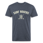 SURF ROGERS Vintage T-Shirt - heather navy