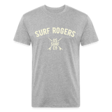 SURF ROGERS Vintage T-Shirt - heather gray