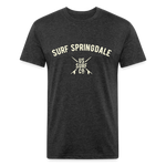 SURF SPRINGDALE Vintage T-Shirt - heather black