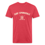 SURF SPRINGDALE Vintage T-Shirt - heather red