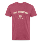 SURF SPRINGDALE Vintage T-Shirt - heather burgundy