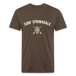 SURF SPRINGDALE Vintage T-Shirt - heather espresso