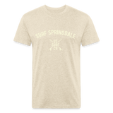 SURF SPRINGDALE Vintage T-Shirt - heather cream